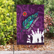 Lovenewzealand Flag - New Zealand Anzac Walking In The Sun Purple Flag