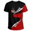 Lovenewzealand Clothing - Anzac Poppy Fern T-shirt
