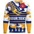 (Custom) Parramatta Eels Anzac Day & Camouflag - Rugby Team Sweatshirts | Love New Zealand.co