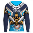 (Custom) Gold Coast Titans Simple Indigenous - Rugby Team Sweatshirts | Love New Zealand.co