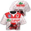 Love New Zealand Clothing - St. George Illawarra Dragons Style New Croptop T-shirt A35 | Love New Zealand