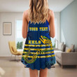 Love New Zealand Clothing - Parramatta Eels New Style Strap Summer Dress A35 | Love New Zealand