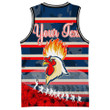 Love New Zealand Clothing - Sydney Roosters Anzac Day New Style Basketball Jersey A35 | Love New Zealand