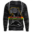 Love New Zealand Clothing - Penrith Panthers Head Panthers Sweatshirts A35 | Love New Zealand