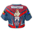 Love New Zealand Clothing - Sydney Roosters Naidoc 2022 Sporty Style Croptop T-shirt A35 | Love New Zealand