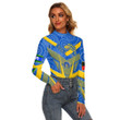 Love New Zealand Clothing - Parramatta Eels Naidoc 2022 Sporty Style Women's Stretchable Turtleneck Top A35 | Love New Zealand
