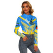 Love New Zealand Clothing - Gold Coast Titans Naidoc 2022 Sporty Style Women's Stretchable Turtleneck Top A35 | Love New Zealand