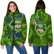 Love New Zealand Clothing - Canberra Raiders Superman Rugby Women Padded Jacket A35 | Love New Zealand