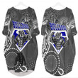 Love New Zealand Clothing - Canterbury-Bankstown Bulldogs Superman Rugby Batwing Pocket Dress A35 | Love New Zealand