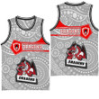 Love New Zealand Clothing - St. George Illawarra Dragons Simple Style Basketball Jersey A35 | Love New Zealand