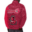 Love New Zealand Clothing - Queensland Reds Simple Style Padded Jacket A35 | Love New Zealand