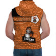 Love New Zealand Clothing - West Tigers Simple Style Sleeveless Hoodie A35 | Love New Zealand