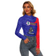 Love New Zealand Clothing - New Zealand Warriors Simple Style Women's Stretchable Turtleneck Top A35 | Love New Zealand