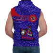 Love New Zealand Clothing - Newcastle Knights Simple Style Sleeveless Hoodie A35 | Love New Zealand