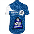 Love New Zealand Clothing - Canterbury-Bankstown Bulldogs Simple Style Short Sleeve Shirt A35 | Love New Zealand