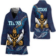 Gold Coast Titans Navy Ver. - Rugby Team Bath Robe | lovenewzealand.co
