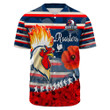 Love New Zealand Clothing - Sydney Roosters Anzac Day New Style Baseball Jerseys A35 | Love New Zealand