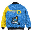 Love New Zealand Clothing - Gold Coast Titans Simple Style Bomber Jackets A35 | Love New Zealand