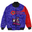 Love New Zealand Clothing - Newcastle Knights Simple Style Bomber Jackets A35 | Love New Zealand