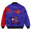 Love New Zealand Clothing - Newcastle Knights Simple Style Bomber Jackets A35 | Love New Zealand