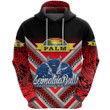 (Custom Personalised) Mate Ma'a Tonga Hoodie Leimatu'a Bulls Creative Style - Red NO.1 LT8
