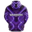 (Custom Personalised) New Zealand Warriors Rugby Hoodie Original Style - Purple | Lovenewzealand.co