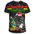 Love New Zealand Clothing - (Custom) Penrith Panthers Chritsmas 2022 T-shirt A35 | Love New Zealand