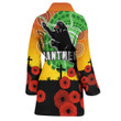 (Custom) Penrith Panthers Poppy Anzac Lest We Forget - Rugby Team Bath Robe | lovenewzealand.co
