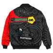 Love New Zealand Clothing - Penrith Panthers Simple Style Bomber Jackets A35 | Love New Zealand