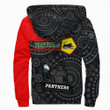 Love New Zealand Clothing - Penrith Panthers Simple Style Sherpa Hoodies A35 | Love New Zealand