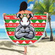 Love New Zealand Beach Blanket - South Sydney Rabbitohs Chritsmas 2022 Beach Blanket A35