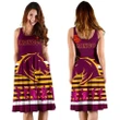 Brisbane Broncos Women's Dress Anzac Day Simple Style - Full Maroon K8 | Lovenewzealand.co