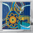 Parramatta Shower Curtain Eels Indigenous K4 | Lovenewzealand.co