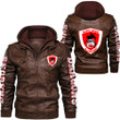 Love New Zealand Clothing - St. George Illawarra Dragons Leather Jacket A35