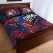 Love New Zealand Quilt Bed Set - Newcastle Knights Aboriginal Quilt Bed Set A35