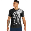LoveNewZealand Clothing - Polynesian Tattoo Style Octopus Tattoo T-Shirt A7