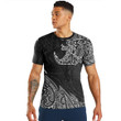 LoveNewZealand Clothing - Polynesian Tattoo Style Surfing T-Shirt A7