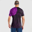 LoveNewZealand Clothing - (Custom) Polynesian Tattoo Style - Pink Version T-Shirt A7