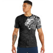 LoveNewZealand Clothing - Polynesian Tattoo Style Tribal Lion T-Shirt A7