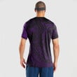 LoveNewZealand Clothing - (Custom) Polynesian Sun Tattoo Style - Purple Version T-Shirt A7