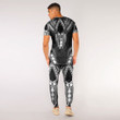 LoveNewZealand Clothing - (Custom) Polynesian Tattoo Style T-Shirt and Jogger Pants A7