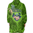 Love New Zealand Clothing - Canberra Raiders Superman Rugby Oodie Blanket Hoodie A35 | Love New Zealand
