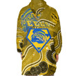 Love New Zealand Clothing - Parramatta Eels Superman Rugby Oodie Blanket Hoodie A35 | Love New Zealand