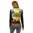 1sttheworld Clothing - Anzac Day Soldier Going Down of The Sun Women's Stretchable Turtleneck Top A31