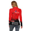 1sttheworld Clothing - Lest We Forget For Those Who Leave Never To Return Women's Stretchable Turtleneck Top A31