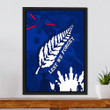 1sttheworld Canvas - Australia Anzac Camouflage Mix Fern Framed Wrapped Canvas A31