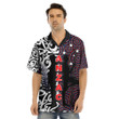 1sttheworld Clothing - Anzac Day Kangaroo Aboriginal & Kiwi Maori Hawaii Shirt A31