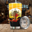 1sttheworld Tumbler - Anzac Day Lest We Forget Animal Tumbler A31