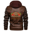 Love New Zealand Clothing - Anzac Day Slouch Hat and Poppy Flower Leather Jacket A35