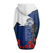 1sttheworld Clothing - Anzac Day Lest We Forget Special Women's Knitted Fleece Cloak With Kangaroo Pocket A31